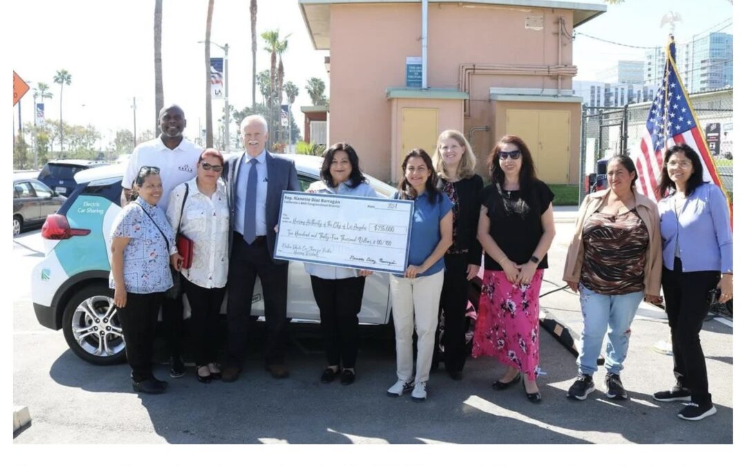 Envoy Celebrates Federal Funding to Expand Electric Car Share Program in San Pedro